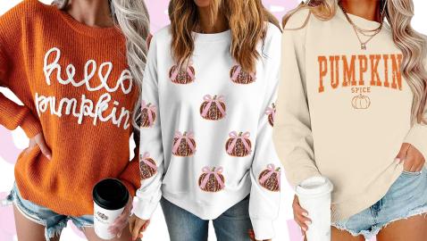 15 Festive Fall Sweaters and Sweatshirts That Are Perfect for Layering 