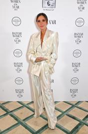 Victoria Beckham Sends Message to Her Kids At Paris Fashion Week Show