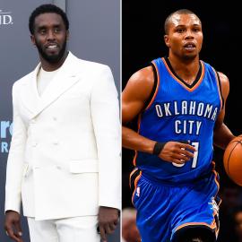 Diddy Seen Talking to Friend and NBA Alum Sebastian Telfair in Prison