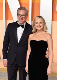 Amy Poehler Makes Rare Appearance With Boyfriend Joel Lovell in L.A.