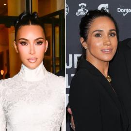 Kim Kardashian Seemingly Deletes Meghan Markle Photo at Kris Jenner Bash