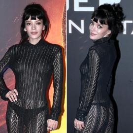 Lily Allen Shows Off Her Thong in a Revenge Dress Amid David Harbour Drama