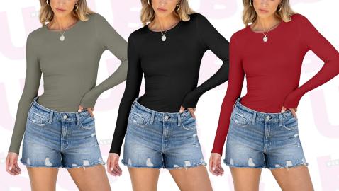 Amazon Shoppers Can't Stop Buying This 'Perfectly Stretchy' Top