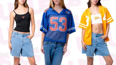 These Sporty-Chic College Football Jerseys Show Your Team Pride in Style