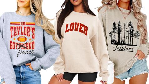 13 Oh-So Perfect Taylor Swift Sweatshirts Hiding on Amazon